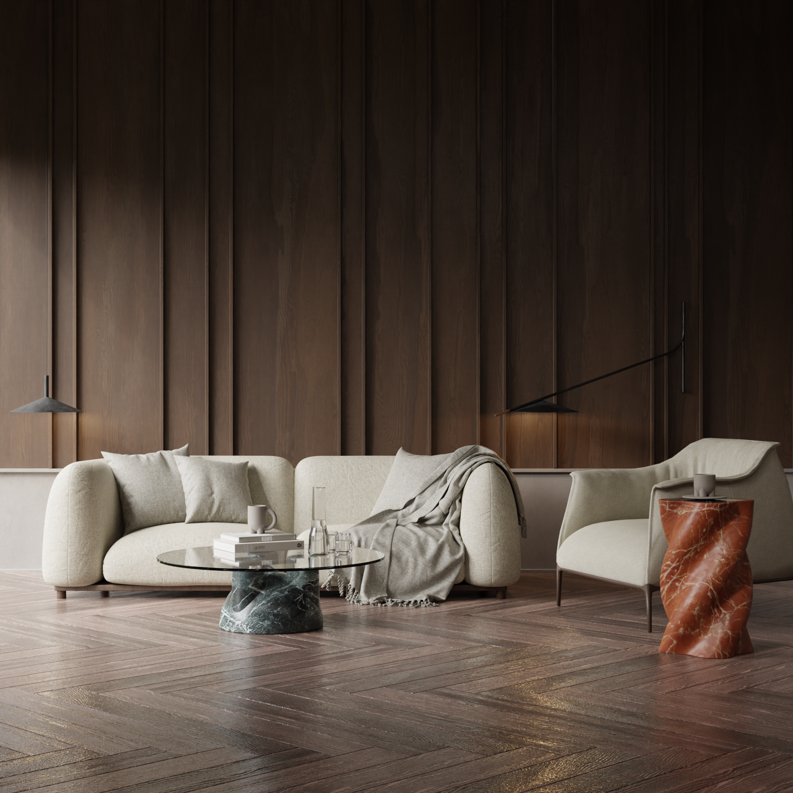 tAAAble — Reversible Sculptural Marble Coffee Table